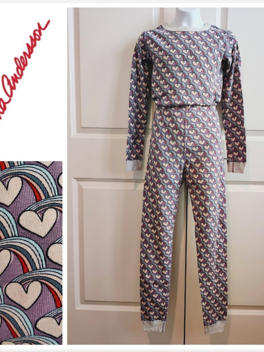 Hanna Andersson Heart Pajamas (Swedish Brand)